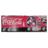 Cardboard coca cola semi