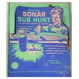 Mattel Sonar Sub Hunt Naval Battle Game