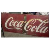 XL 8ft Coca-Cola Metal Sign