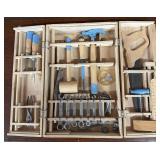 Vintage Childï¿½s Tool Kit in Wood Case