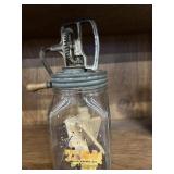 Glass Butter Churn-A Handy Kitchen Aid