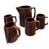 USA Buttermilk Pitcher & Mugs