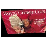 Royal Crown Cola Cardboard Advertisement