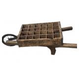 Coca Cola Crate Wheel Barrow