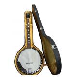 5 Strung Banjo & Case