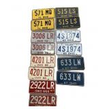 (14) License Plates