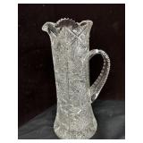 13 ï¿½ Crystal Pitcher American Brilliant Cut