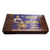 Garden For Defense Heath & Economy Seed Box