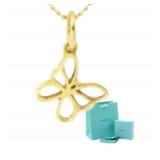 18K Gold Tiffany & Co. Butterfly Necklace