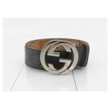 Gucci Interlocking G Shima Belt