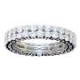 Brilliant 2.25 ct VS Lab Diamond Eternity Band
