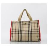 Burberry Nova Check Tote Bag