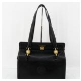 Versace Caviar Skin Shoulder Bag