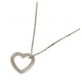 Tiffany & Co. Menard Heart Necklace