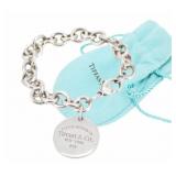 Tiffany & Co. Return to Tiffany Round Tag Bracelet