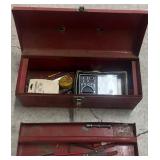 Estate Metal Toolbox With Tools
