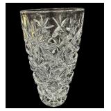 Bohemian Heavy Crystal Vase