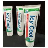 (4) ICY COOL Maximum Strength Pain Rub
