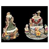 Musical Revolving Santa w