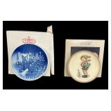 German Copenhagen Porcelain & Goebel Plate