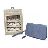 Geoffrey Beene 2.50 Reading Glasses & Vera