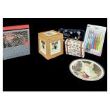 Photo Cube, Photo Album, Pen Set, New Socks,