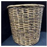 Wicker Trash Can
