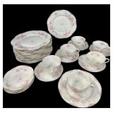 (12) WARWICK Plates, 6 Cups & 9 additional pieces