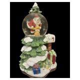 Musical Santa Snowglobe w