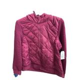 New Ladies 12/14 Lg Time & Tru Hooded Jacket