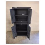 Two PC Wall Cabinet
