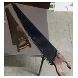 (2) PCS Antique Hand Saws