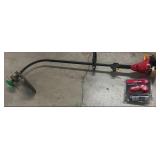 Homelite Gas Weedeater With 120 Volt Press 2