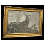 Vintage Deer Print