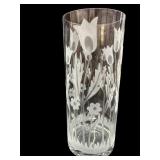 12 " Tulip Crystal Vase