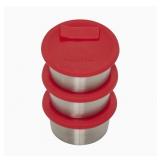 (2) Sets of (3) Stainless Baking Cups w