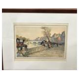 Signed Moore Framed Print (Looks Like Water