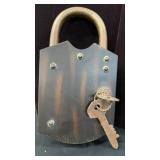 Lock Shaped Key Box