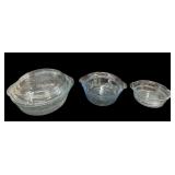 Vintage Fire King Sapphire Blue Bowls