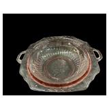 Pink Depression Bowl