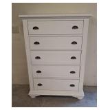 Five drawer chest