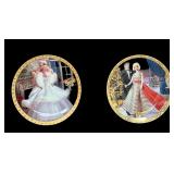 (2) ENESCO Barbie Plates