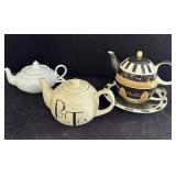 (3) Teapots