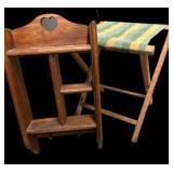 Fishing Stool & Shelf