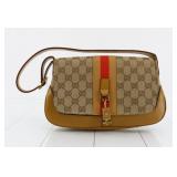 Gucci GG Canvas Web Jackie Shoulder Bag