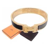 Hermes Click H Bangle Bracelet