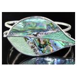 Genuine Abalone Fashion Bangle Bracelet