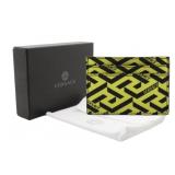 Versace La Greca Card Case Yellow