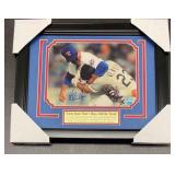 Autographed Nolan Ryan Vs Ventura Framed Photo