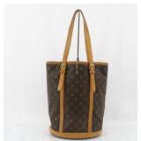 Louis Vuitton Monogram Bucket GM Tote Bag